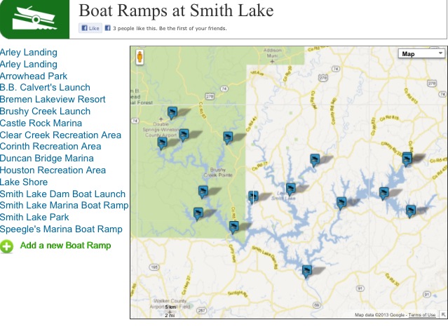 SMITH LAKE BOAT RAMPS