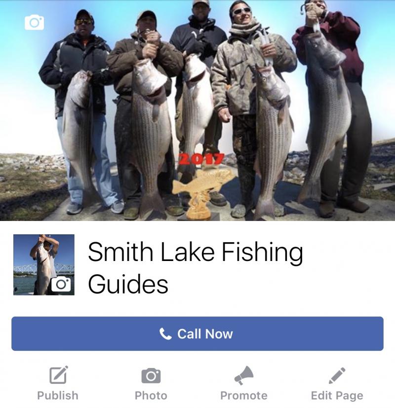 Smith Lake Fishing Guides - Facebook Link